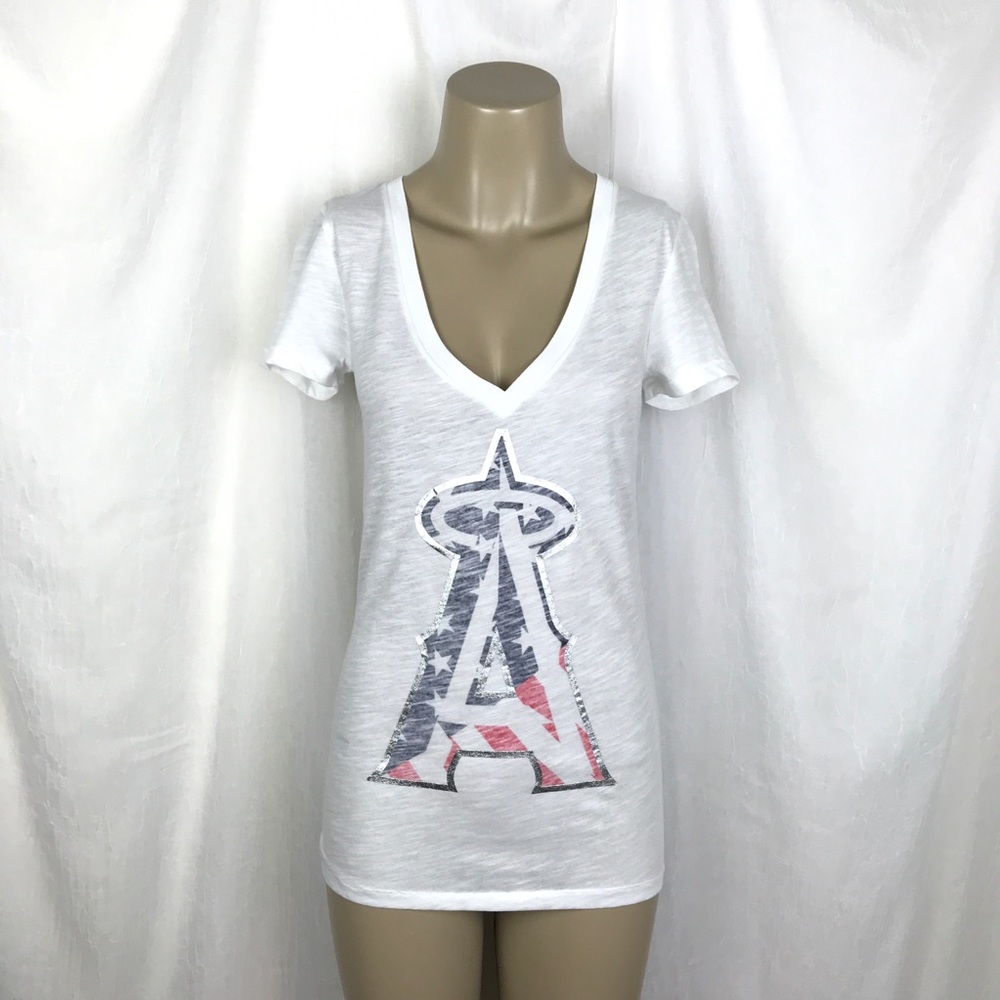 🚫SOLD🚫 NWT VS PINK Angels Baseball Sports V-neck - Picture 1 of 8
